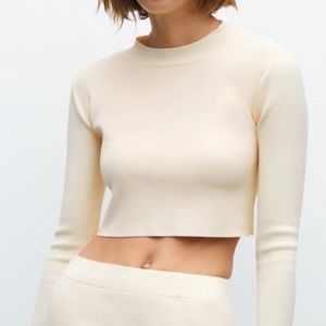 Zara Open Back Sweater